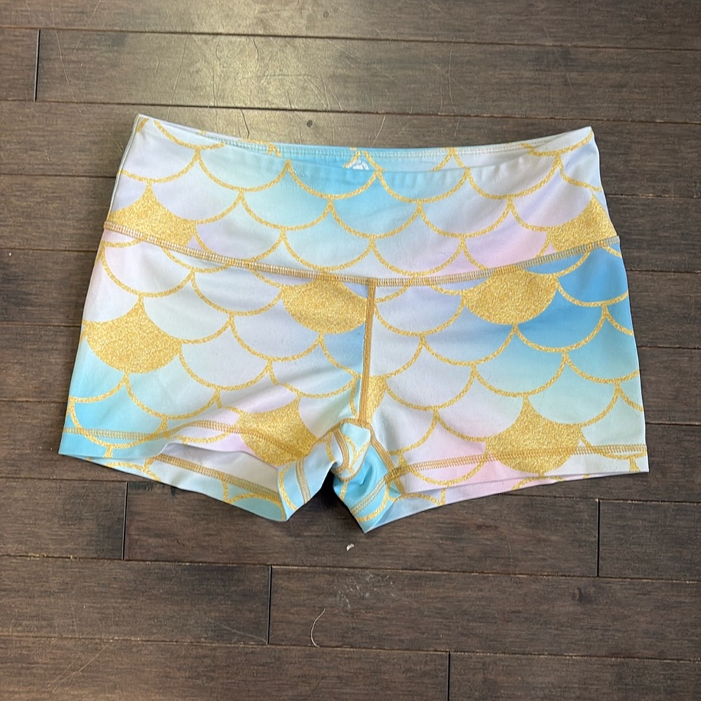 FEED ME FIGHT ME MERMAID Pastel Multicoloured SHORTS Women’s S